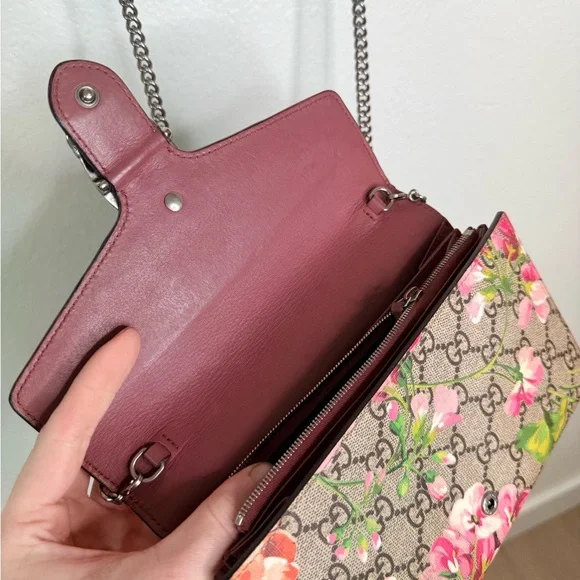 GUCCI GG Supreme Dionysus Small Floral Crossbody Bag - Picture 7 of 10